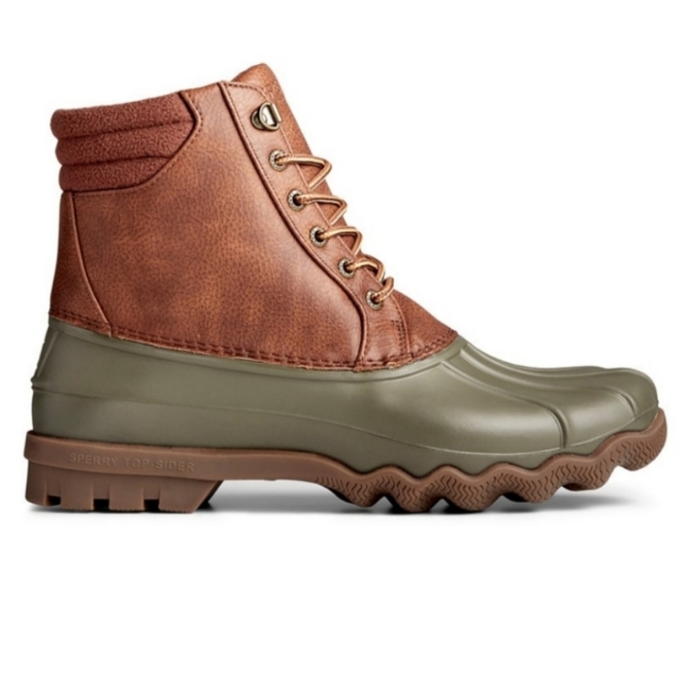 SPERRY MEN'S AVENUE DUCK BOOTS NIB SIZE 9.5